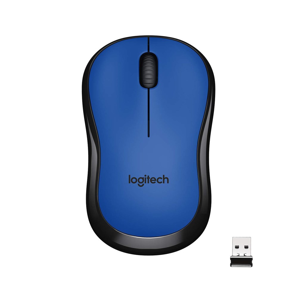 LOGİTECH M221 Silent Wireless Mouse Blue