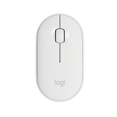 logitech Pebble M350 Wireless Mouse White